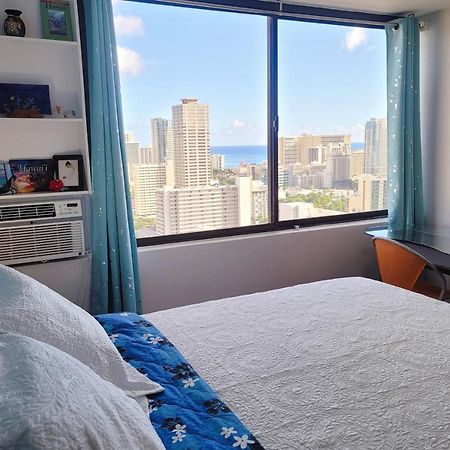 Waikiki Condo High Floor Views Beaches Convention Center Гонолулу Экстерьер фото